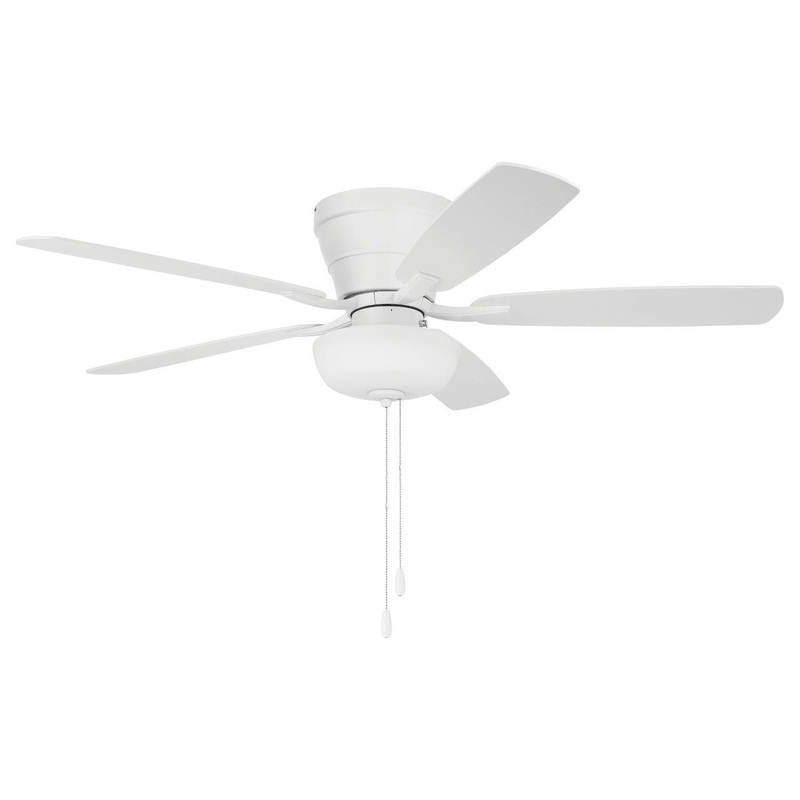 Craftmade WHL52W5C1 Wheeler 52 2-Light Bowl 52″Ceiling Fan White