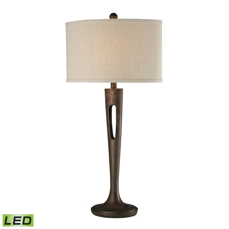 ELK Home D2426-LED Martcliff LED Table Lamp Burnished Bronze