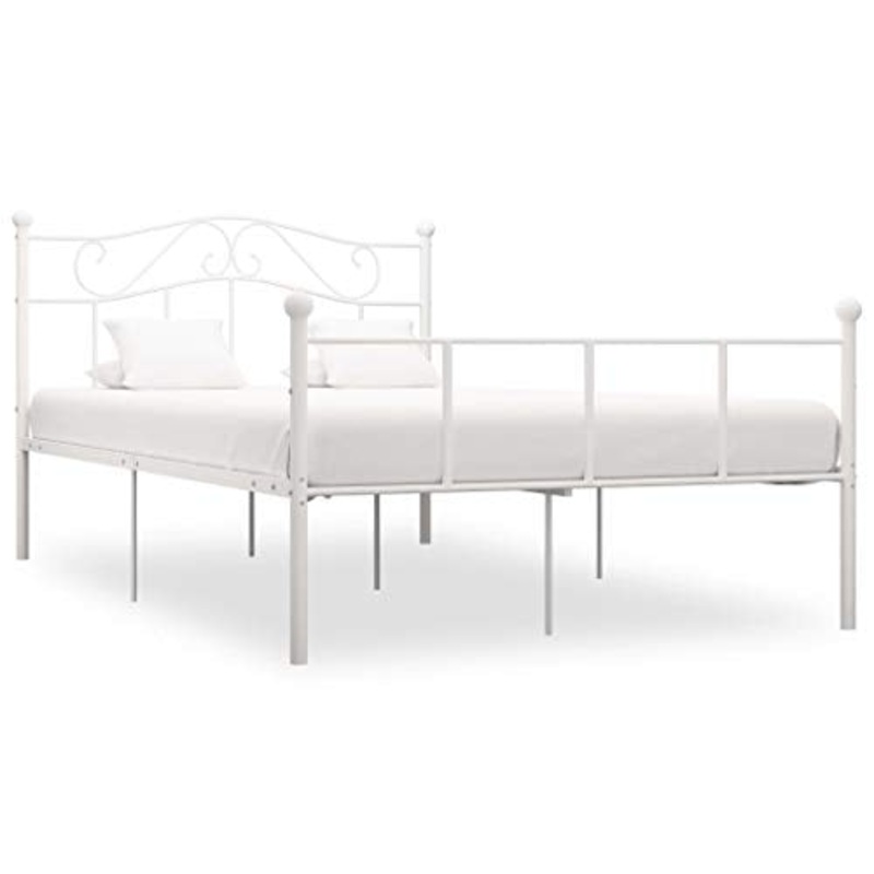 FAMIROSA Giroletto Bianco in Metallo 120×200 cm-4518