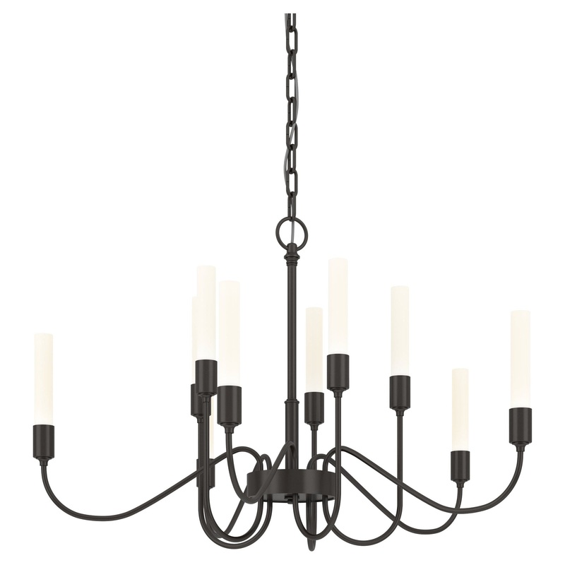 Lisse 10-Arm Chandelier Oil Rubbed Bronze