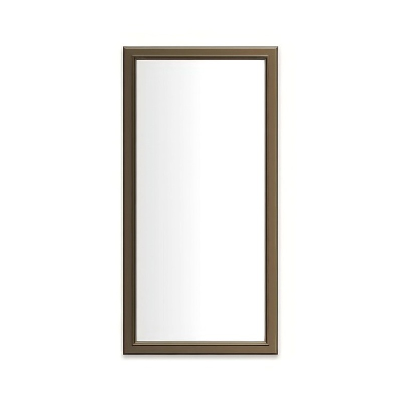 Medicine Cabinet Main Line 20 x 40 Inch 1 Doors Framed Mirror Brushed Bronze Flat Top Bryn Mawr Frame Slow Close Hinges Sliding Magnification Mirror Magnetic Strip Interior Lighting USB Charging ports Electrical Outlets Phone Holder 4 Inch