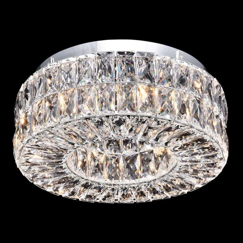 Urban 9-Light Flush Mount Chrome