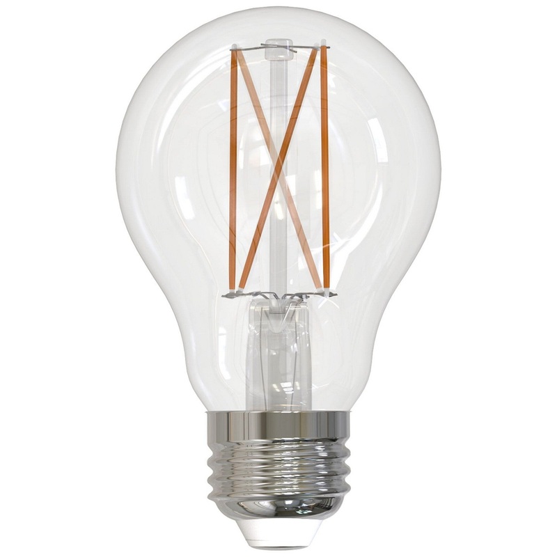 9 Watt A19 Clear, 1100  Lumens, E26 base, 120 Volt Light Bulb by Bulbrite
