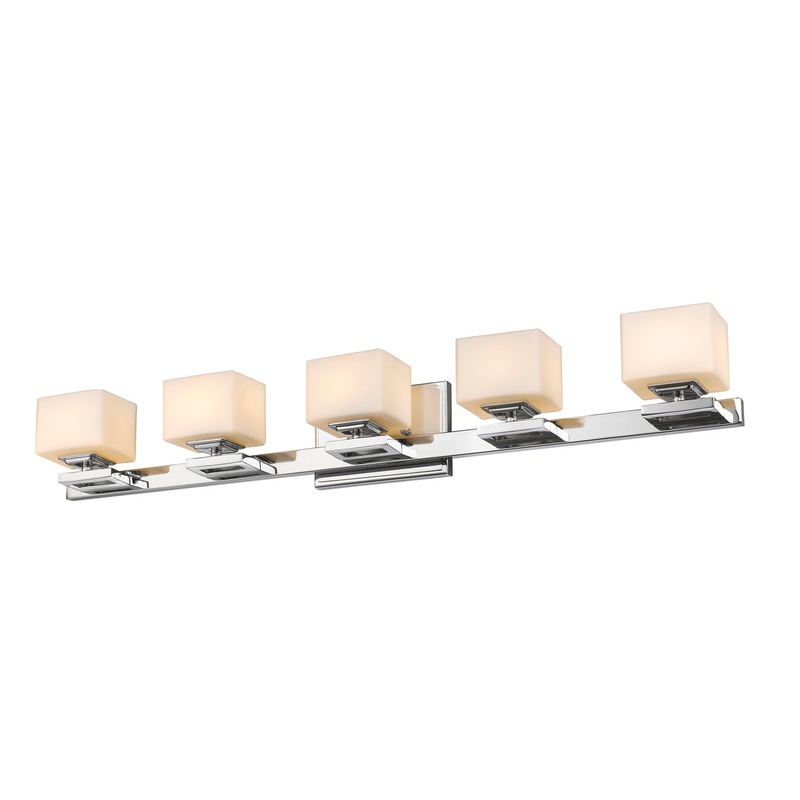 Five Light Vanity from the Cuvier Collection in Chrome Finish by Z-Lite