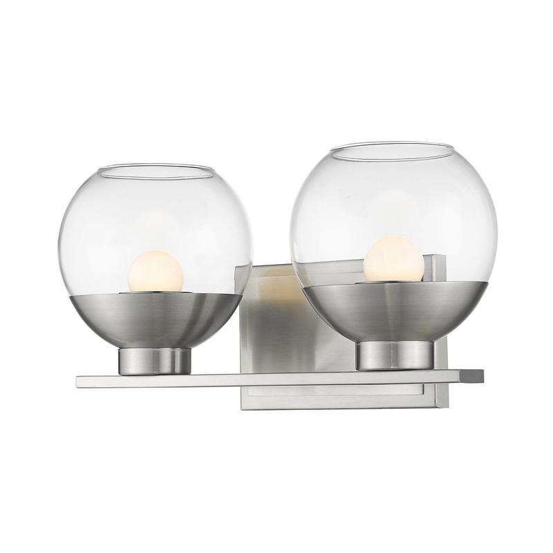 LED Vanity from the Osono Collection in Brushed Nickel Finish by Z-Lite