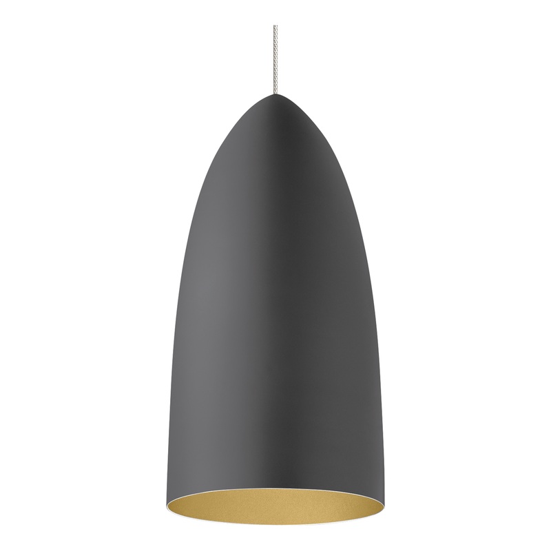 Mini Signal Pendant FreeJack Satin Nickel and Rubberized Gray/Gold None