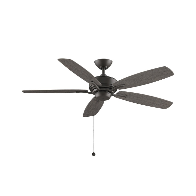 52″Ceiling Fan from the Aire Deluxe Collection in Matte Greige Finish by Fanimation