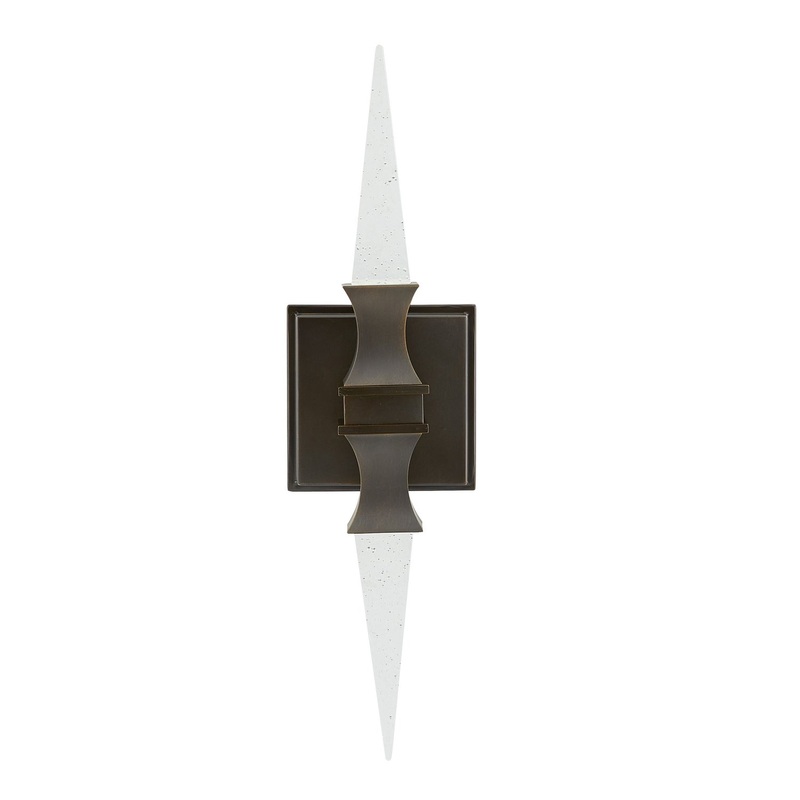 Arteriors 49527 Piper Two Light Wall Sconce English Bronze (Discontinued)