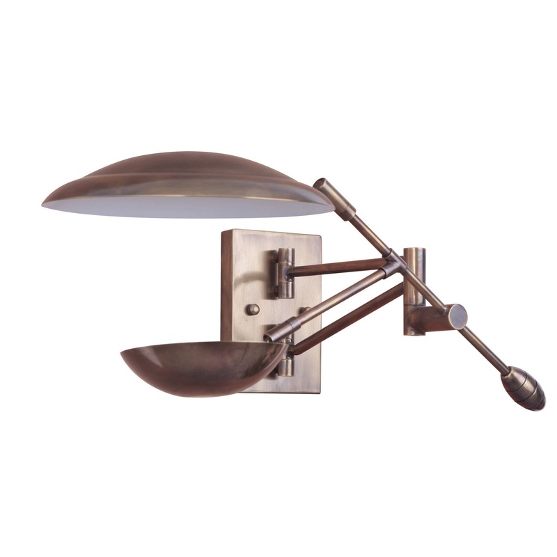 Craftmade 44361-PAB-LED Pavilion LED Wall Sconce Patina Aged Brass (Discontinued)
