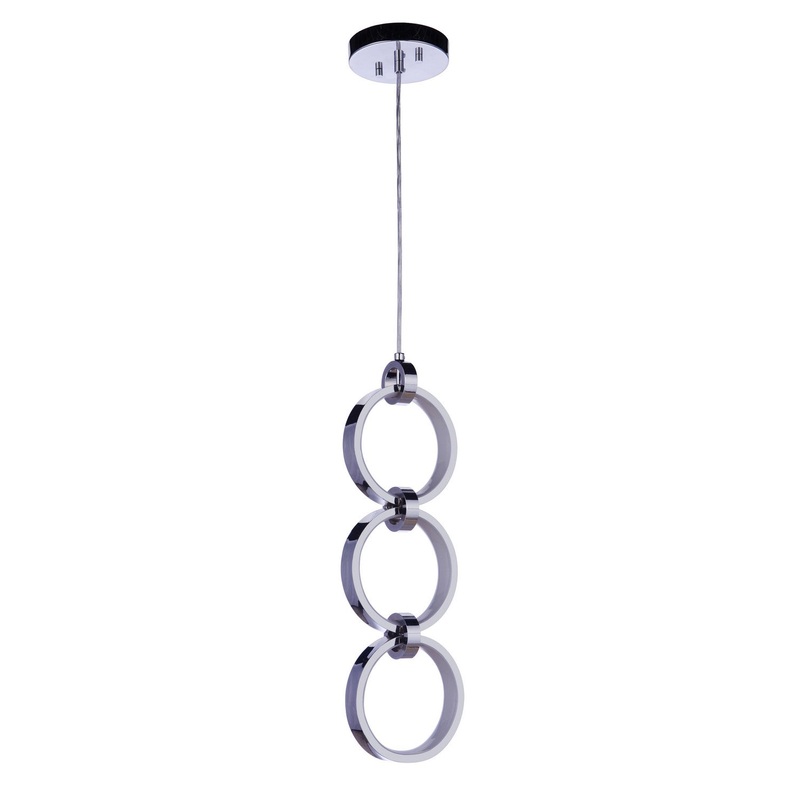 Craftmade 59393-CH-LED Context LED Pendant Chrome