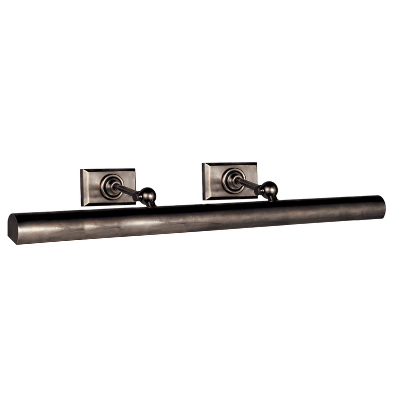 Four Light Picture Light from the Cabinet Maker Collection in Bronze Finish by Visual Comfort Signature