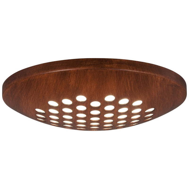 LED Fan Light Kit from the Force Collection in Distressed Koa Finish by Minka Aire