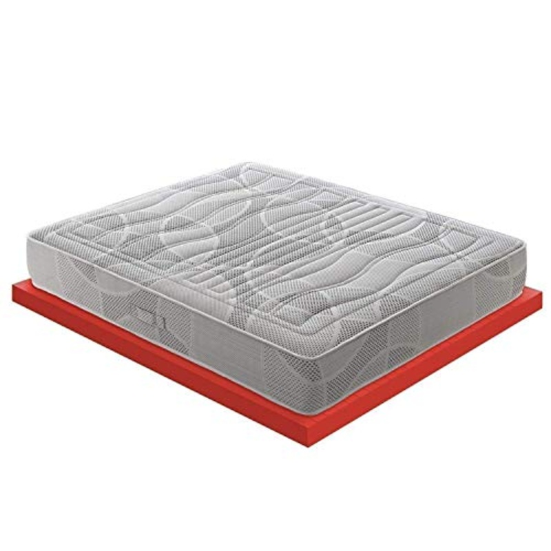 Materassiedoghe – Materasso Matrimoniale Memory Foam 11 Diverse Zone  7 cm Memory Foam  Certificato Presidio Medico  100% Made in Italy  MOD. Polifoam (160×190)