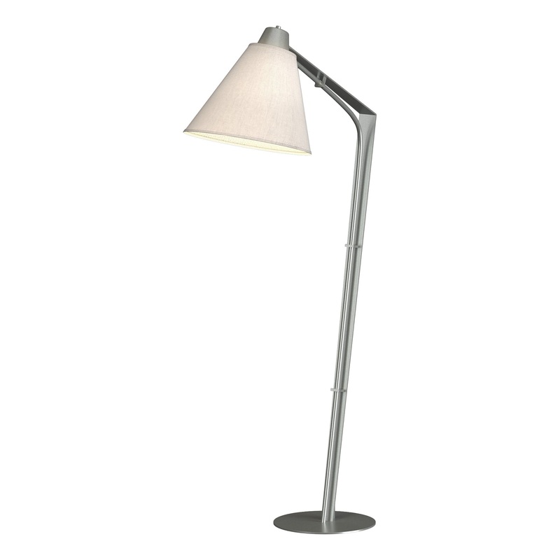 Reach Floor Lamp Vintage Platinum Flax Shade (SE)
