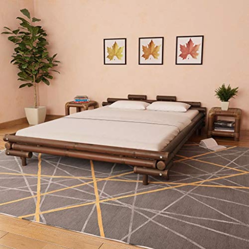 SKM Giroletto Marrone Scuro in Bamb 160×200 cm