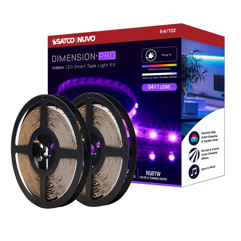 Tape Light in White Finish by Nuvo Lighting