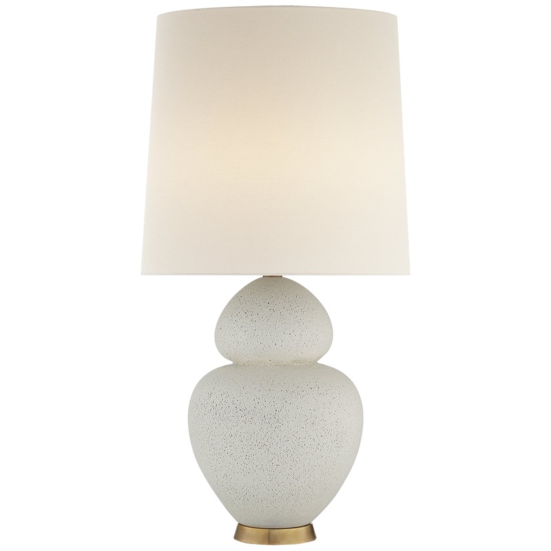 Two Light Table Lamp from the Michelena Collection in Chalk White Finish by Visual Comfort Signature