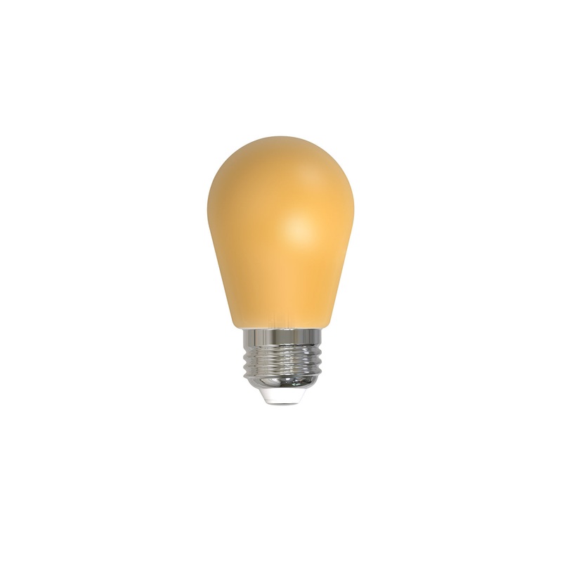 2.5 Watt S14 Ceramic Yellow, E26 base, 120 Volt Light Bulb by Bulbrite