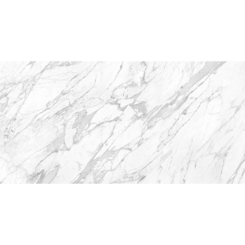 3″ x 12″ Statuarietto Polished Rectified Bullnose Trim – Classic Ivory Marble Accent