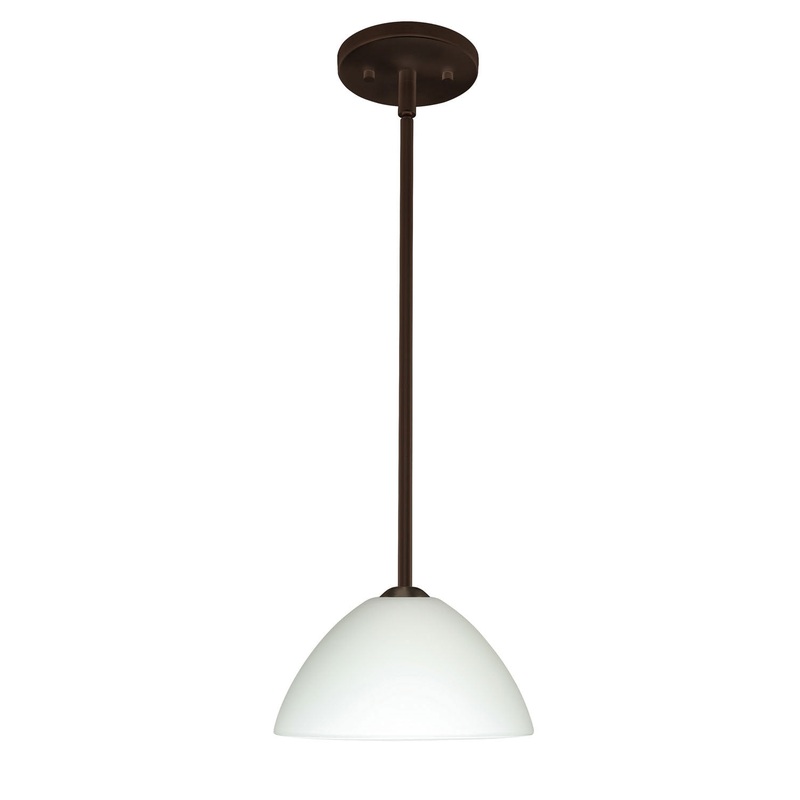 Besa 1TT-420107-BR Tessa One Light Pendant Bronze