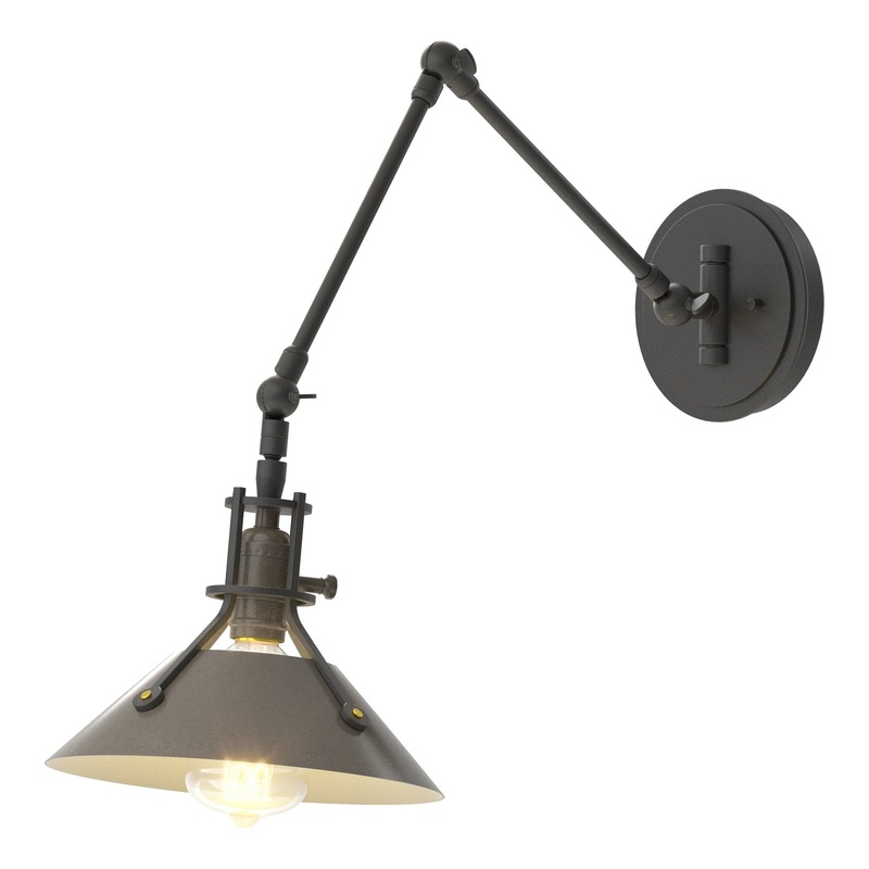 Henry Sconce Black Dark Smoke