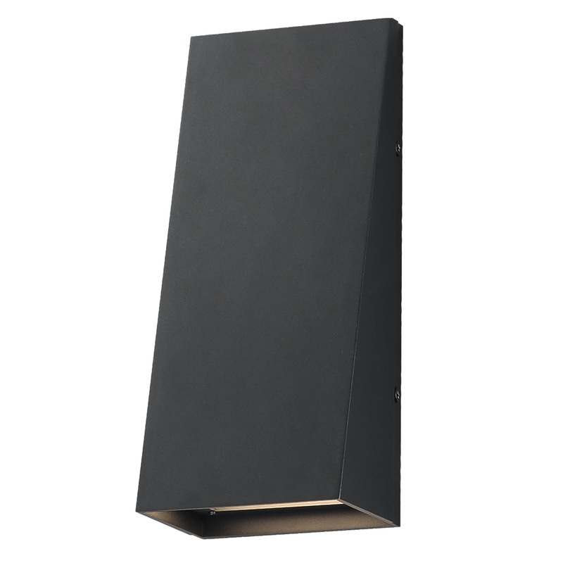 Pathfinder Tall LED Wall Sconce Black