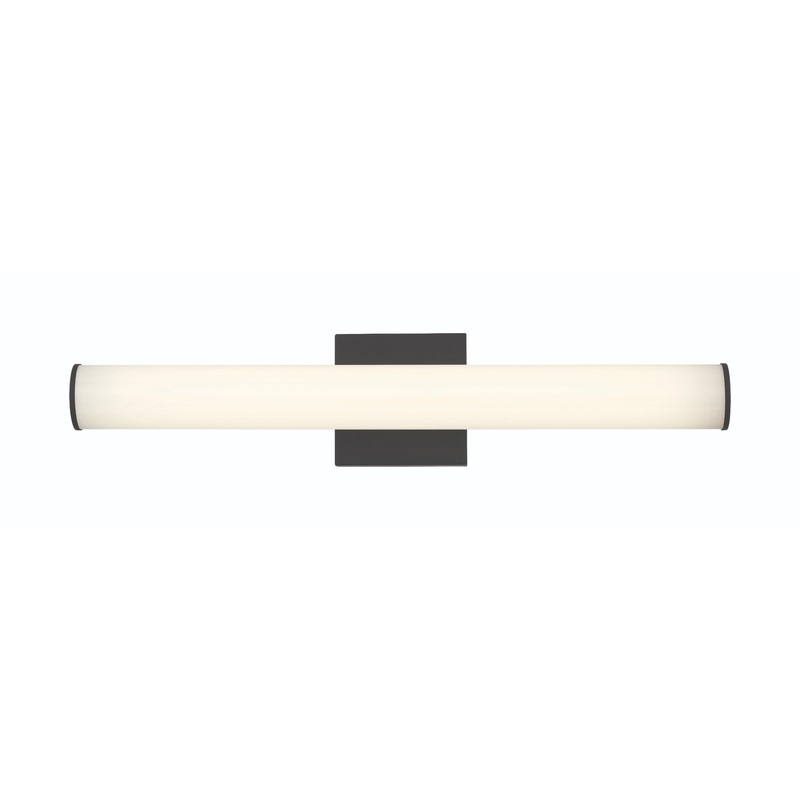 Stepridge 24 Round Vanity Light Black
