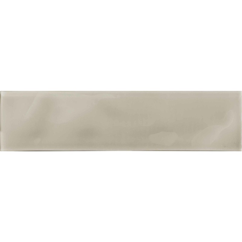 3″ x 12″ Element Earth Glossy Artisan (Wavy) Glass Wall Tile 38-013