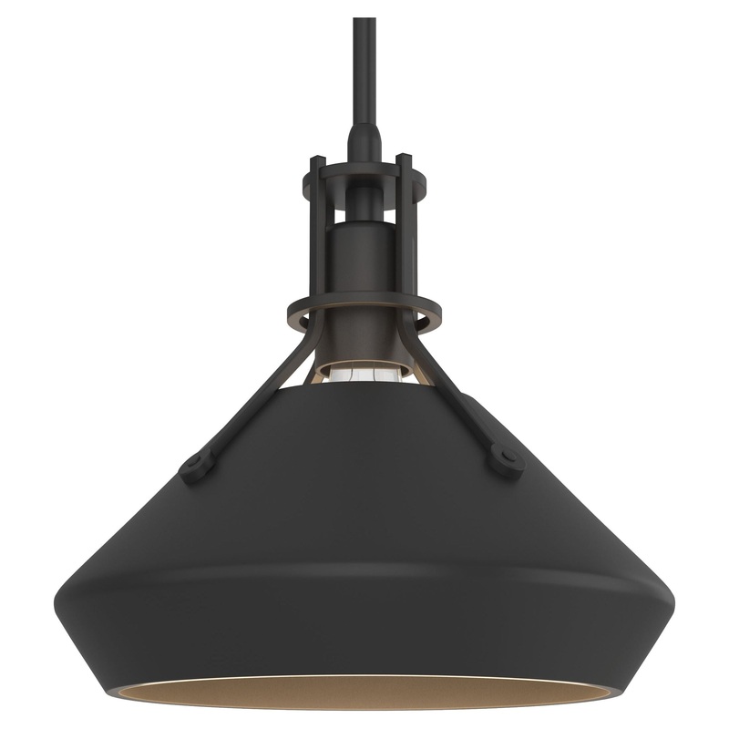 Henry Pendant with Chamfer Black Black