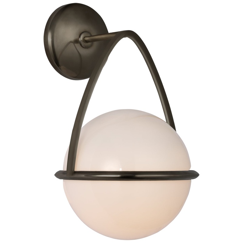 LED Wall Sconce from the Lisette Collection in Bronze Finish by Visual Comfort Signature