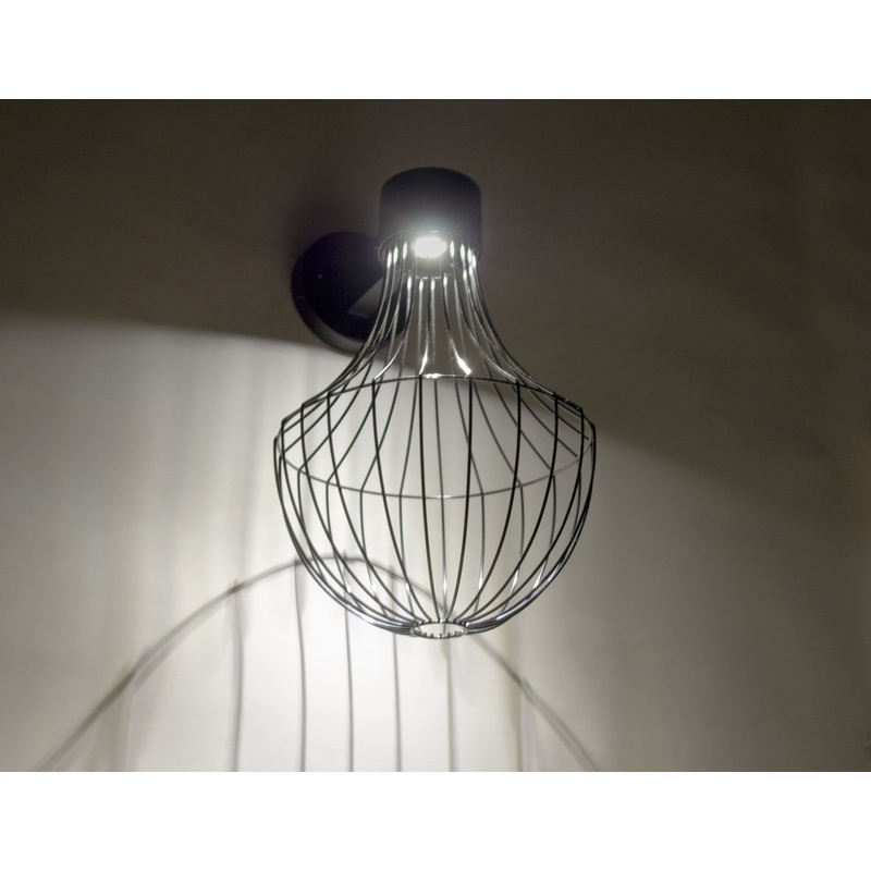 One Light Outdoor Wall Sconce from the Sultana Collection in Black Finish by Besa