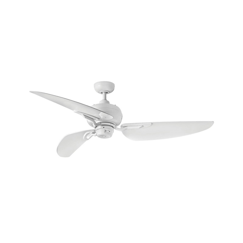 60″ Ceiling Fan from the Bimini Collection in Appliance White Finish by Hinkley