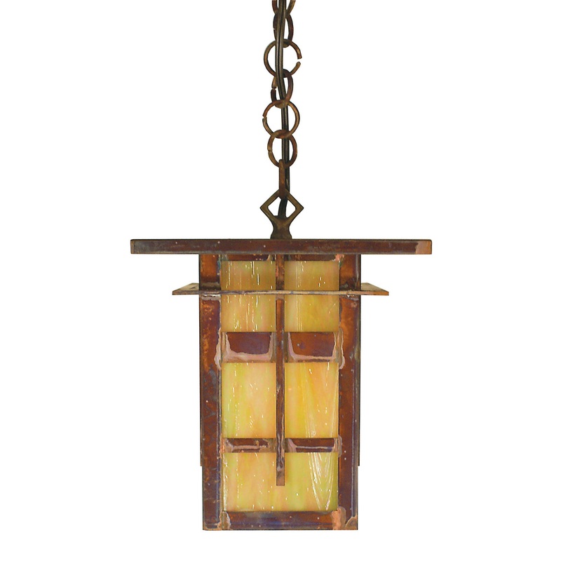 Arroyo FIH-8GW-RC Finsbury One Light Pendant Raw Copper