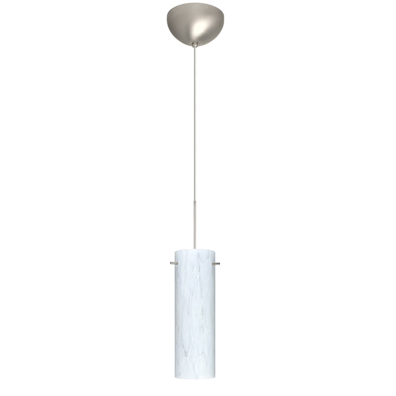 Besa 1XC-493019-SN Copa One Light Pendant Satin Nickel