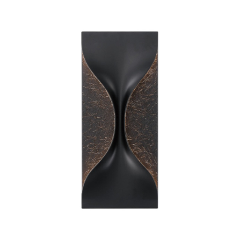 Shayla 14″ Outdoor Wall Mount Gold-Black