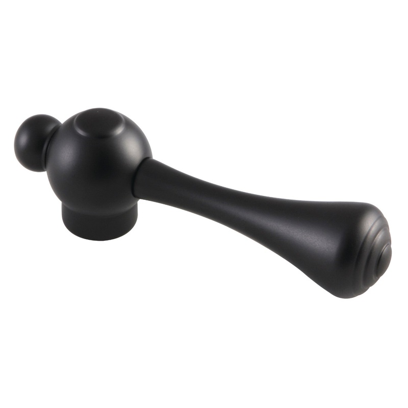 Vintage KSH3960BL Metal Lever Handle, Matte Black