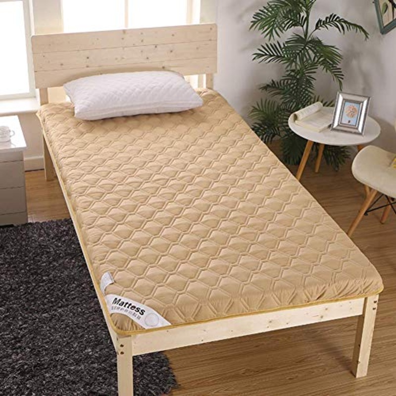 Z&HA Tatami Tappetino, 5 cm di Spessore Tappetino futon MattressTopper Tradizionale Giapponese futon ispessite Queen Size Standard Dimensione Dorm,F,100x200cm