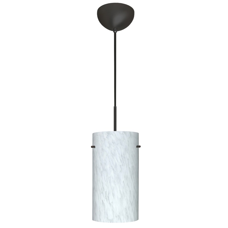 Besa 1VC-412019-LED-BK Tondo One Light Pendant Black (Discontinued)