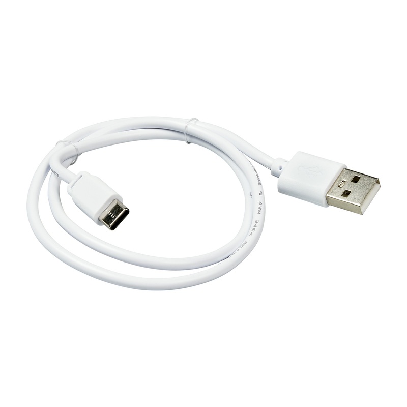 Connector Cord from the Disk Lighting Collection in White Finish by Generation Lighting.