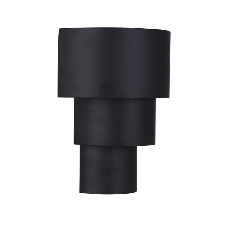 Craftmade ZA5122-MN-LED Midtown LED Wall Sconce Midnight