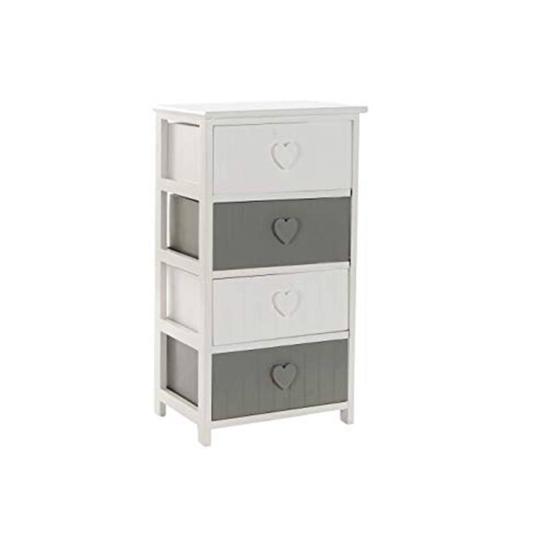 Item CASSETTIERA Paulownia 40X30X73,5 Bianco
