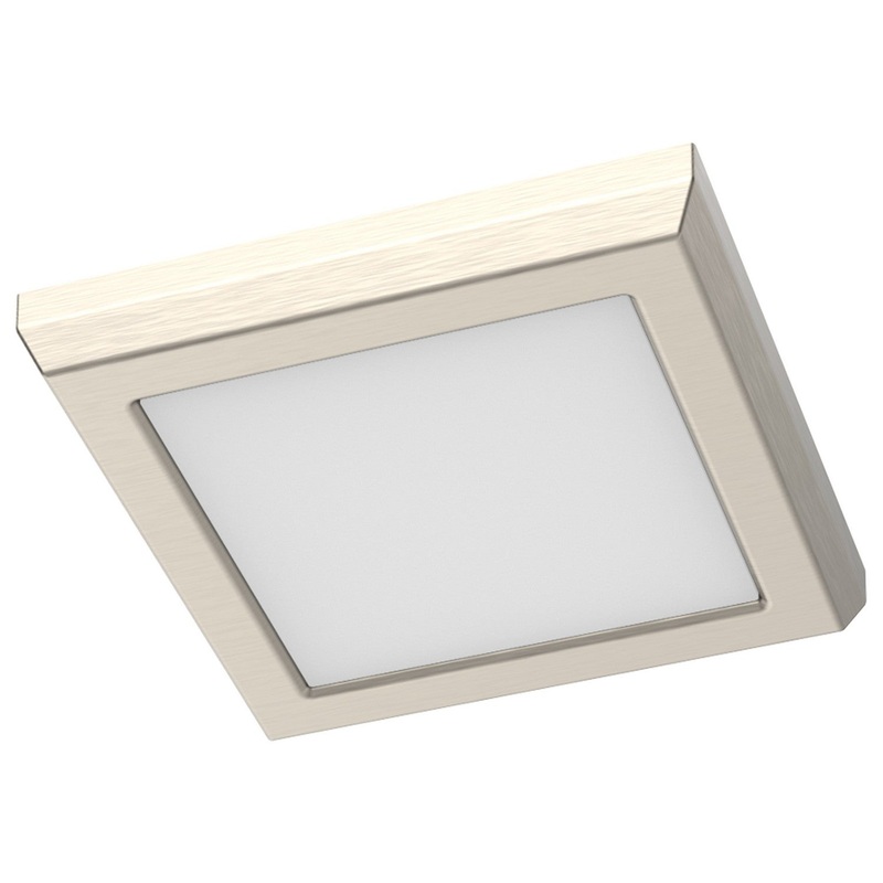 LED Flush Mount in Brushed Nickel Finish by Nuvo Lighting