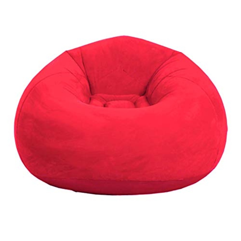 Maifa Bean Bag – Divano gonfiabile pieghevole floccante – Poltrona a sacco da salotto all’aperto poltrona poltrona poltrona gonfiabile ultra morbida divano pigro