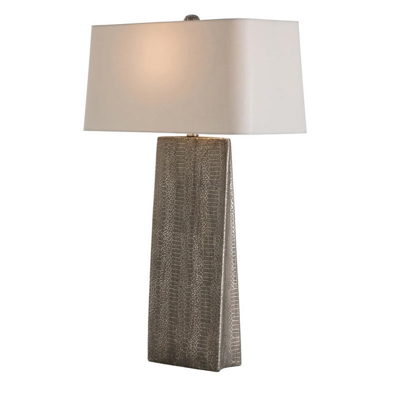 Arteriors 17100-262 Ravi One Light Table Lamp Metallic Python