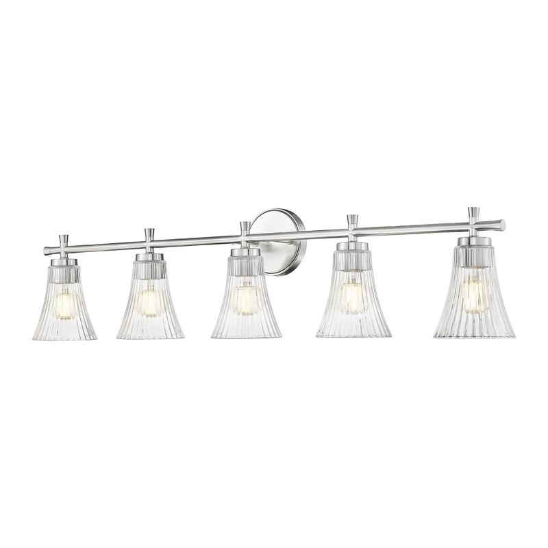 Belle 5-Light Vanity Brushed Nickel