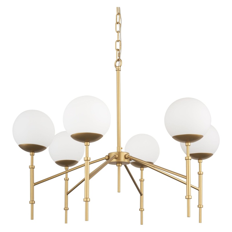 Edie Chandelier Gold Metal