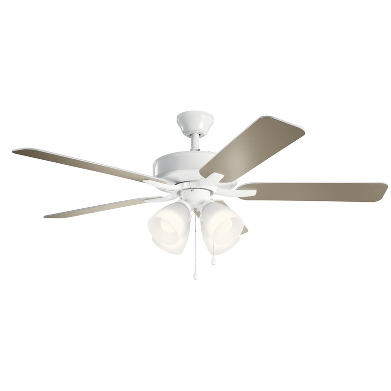 Kichler 330016WH 52″ Ceiling Fan, White