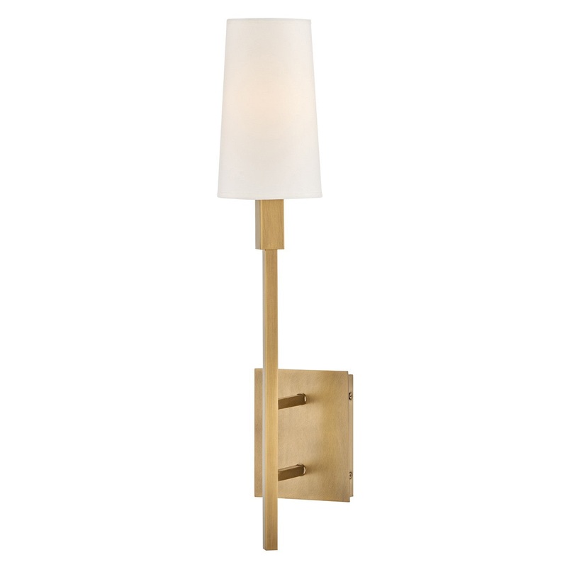 LED Wall Sconce from the Fenwick Collection in Heritage Brass Finish by Hinkley