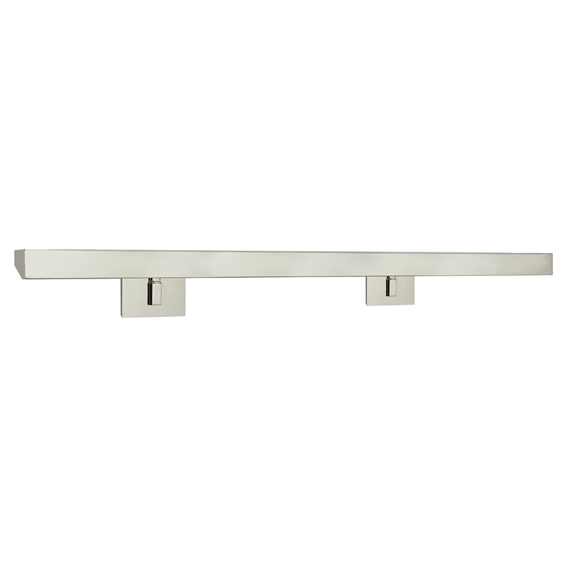 Four Light Picture Light from the Mcclain Collection in Polished Nickel Finish by Visual Comfort Signature