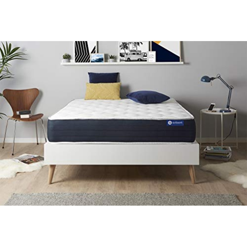 Materasso Actimemo sleep 120x210cm, Spessore : 22 cm, Memory foam, Bilanciato, 5 zone di comfort